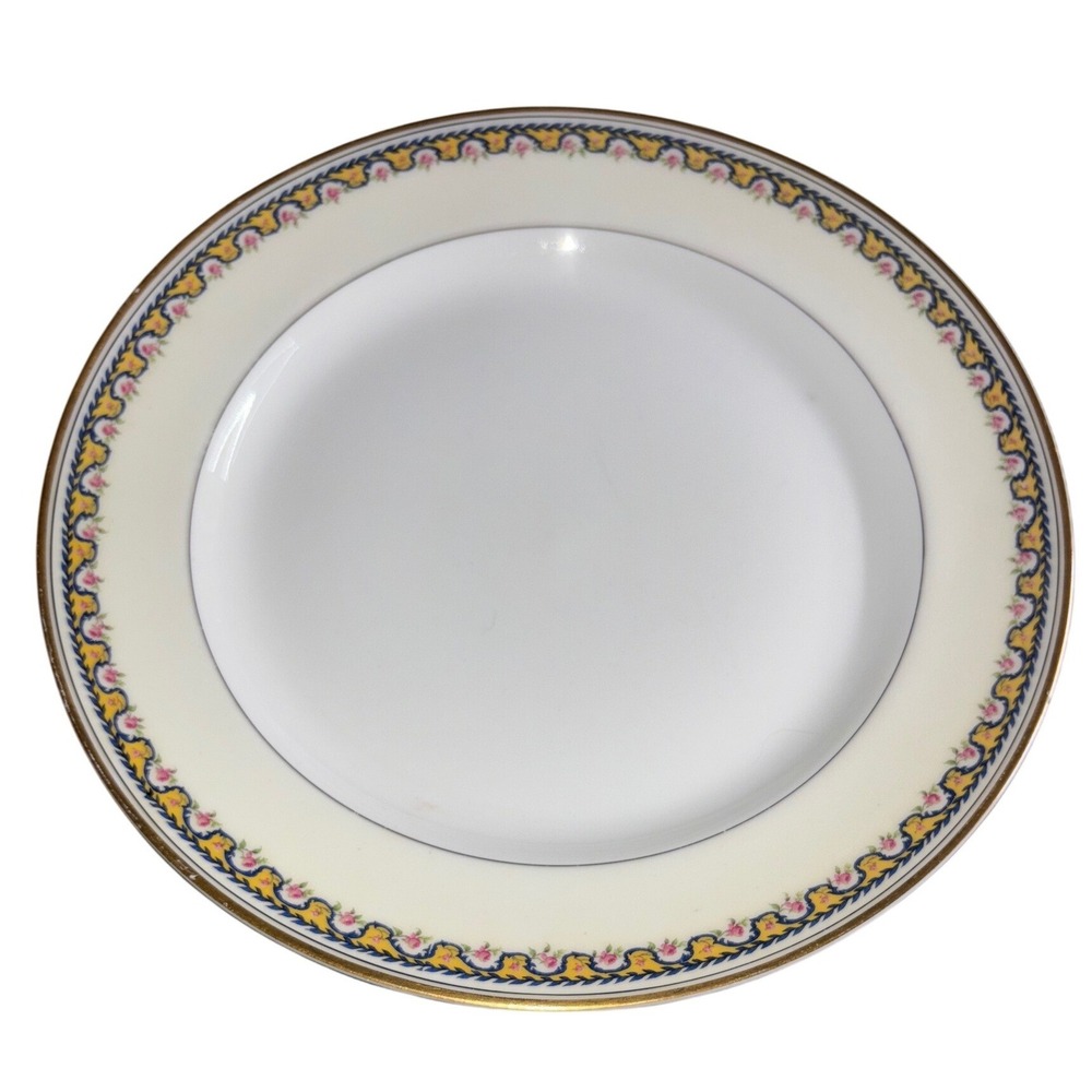 Antique Schleiger 774 China 9 3/4"‎ Dinner Plate by Haviland, in Limoges, France